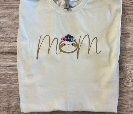 T shirt- Mom Sloth