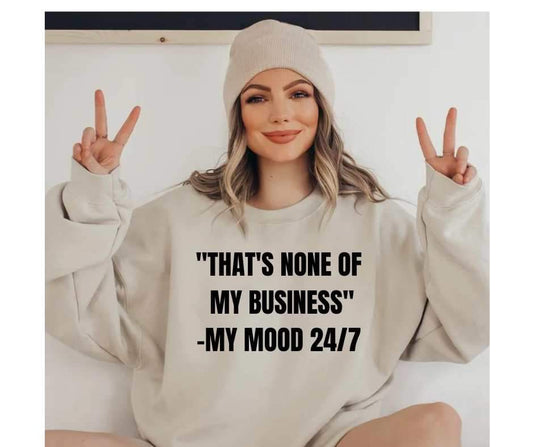 Sweatshirt- 24/7