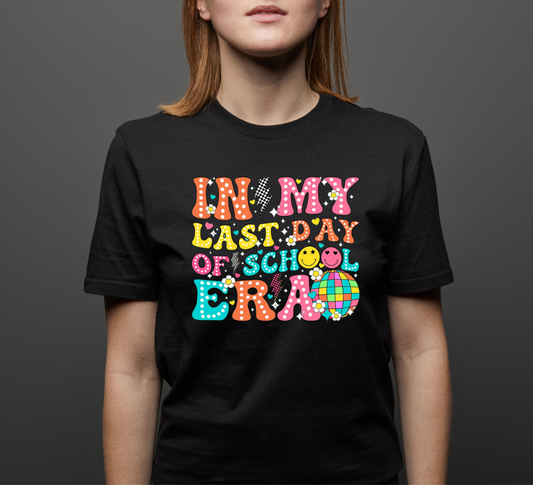 "In My Last Day of School Era" Graphic Tee