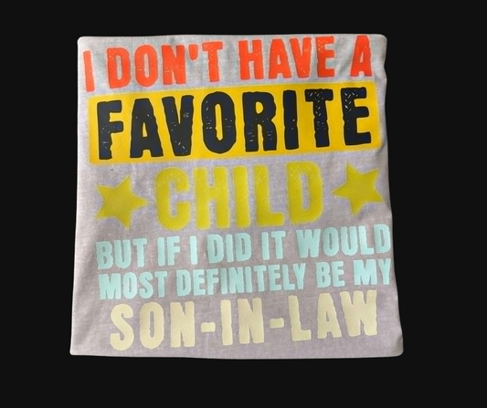 T Shirt- Son-In-Law