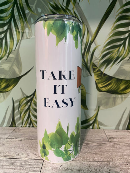 20 OZ Tumbler- Take It Easy Sloth Tumbler