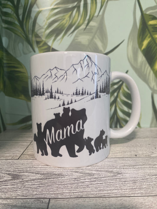 11 OZ Coffee Mug- Mama Bear