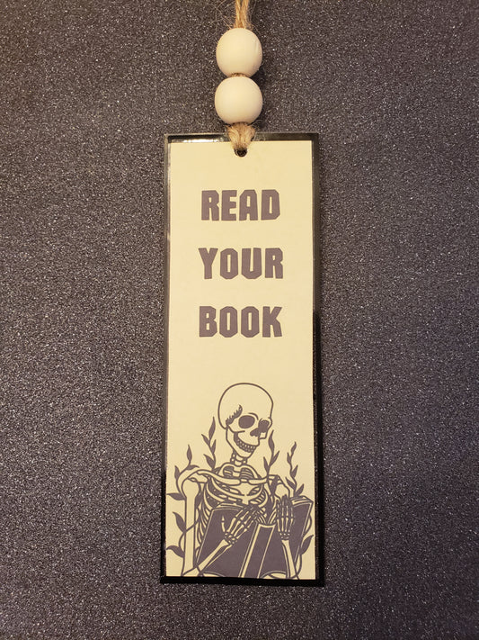 Bookmark- Skull