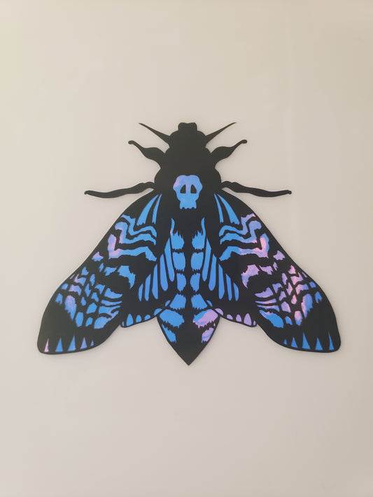 Decal- Holographic Moth